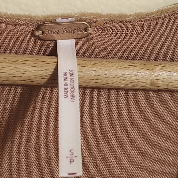 Free People Rust Mini Dress - Picture 8 of 10